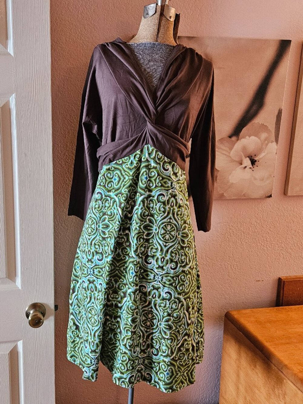 NWT Title Nine Dress Twist Front Athleisure Athletic Stretch